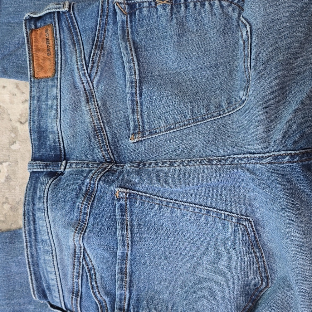 Express Ankle Jean Legging High Rise - Picture 4 of 4